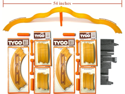 tyco ho slot car track