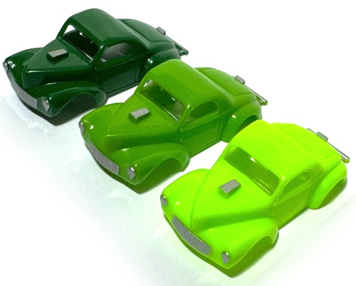 Model motoring slot car bodies on sale