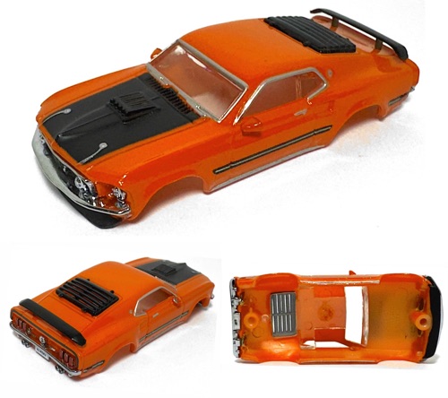 NU RORA Nurora Road Race Replicas RRR HO Slot Car Body 69 FORD MUSTANG MACH 1 Or SlotCarCentral