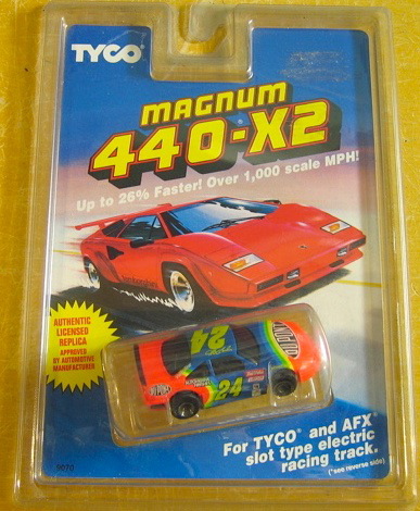 1994 TYCO JEFF GORDON 24 440 X2 Slot Car RARE 9070 MOC